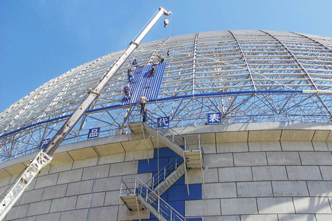 山东球形网架工程
